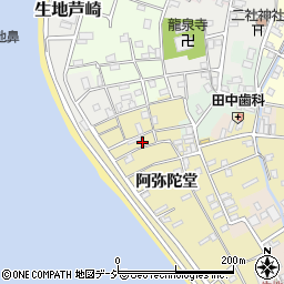 富山県黒部市生地998周辺の地図
