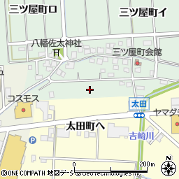 石川県羽咋市三ツ屋町ホ周辺の地図
