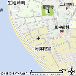富山県黒部市生地996周辺の地図