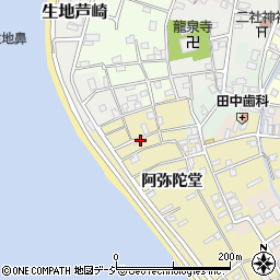 富山県黒部市生地1002周辺の地図