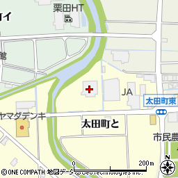 ＪＡはくい　羽咋支店周辺の地図