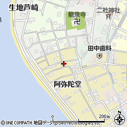富山県黒部市生地阿弥陀堂1006周辺の地図