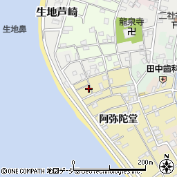 富山県黒部市生地1075周辺の地図