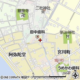 富山県黒部市生地阿弥陀堂4445周辺の地図