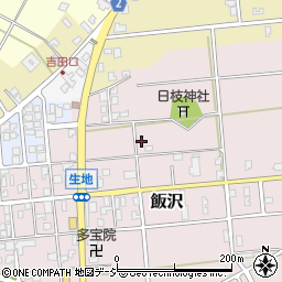 富山県黒部市飯沢884周辺の地図