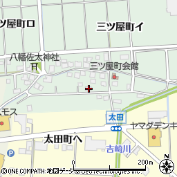 石川県羽咋市三ツ屋町ホ21周辺の地図