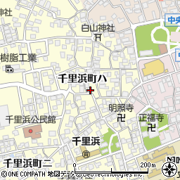 石川県羽咋市千里浜町ハ72周辺の地図
