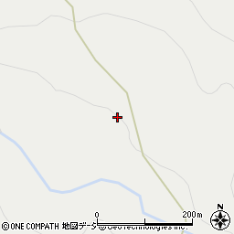 長野県北安曇郡小谷村北小谷横川周辺の地図