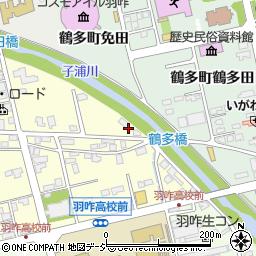 石川県羽咋市東川原町堂之口周辺の地図