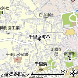石川県羽咋市千里浜町ハ71周辺の地図