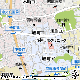 北國銀行羽咋支店周辺の地図