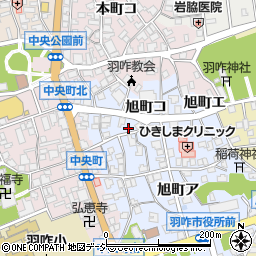 石川県羽咋市旭町ア14-3周辺の地図
