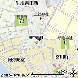 富山県黒部市生地経新4349-2周辺の地図