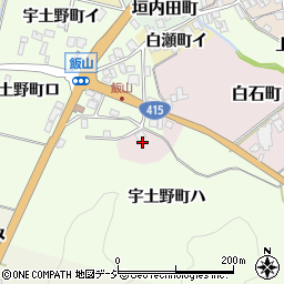 石川県羽咋市白石町ヘ周辺の地図
