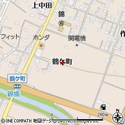 福島県いわき市錦町鶴ケ町周辺の地図