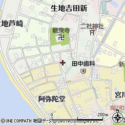 富山県黒部市生地経新4362周辺の地図