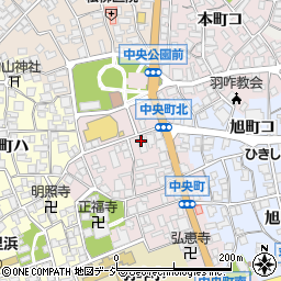 羽咋労働福祉会館周辺の地図
