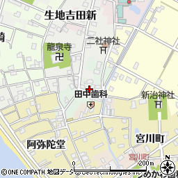 富山県黒部市生地経新4351周辺の地図
