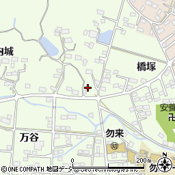 福島県いわき市勿来町窪田道山44周辺の地図