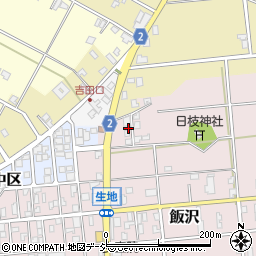 富山県黒部市飯沢907周辺の地図