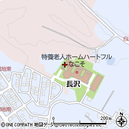 福島県いわき市勿来町白米長沢周辺の地図