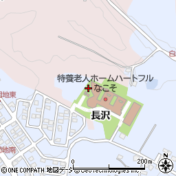 福島県いわき市勿来町白米（長沢）周辺の地図