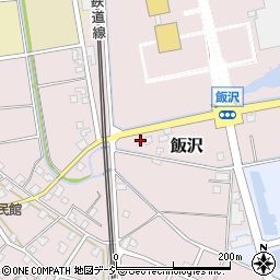 富山県黒部市飯沢1109周辺の地図