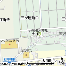 石川県羽咋市三ツ屋町（ロ）周辺の地図