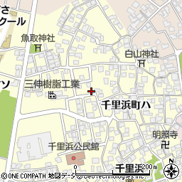 石川県羽咋市千里浜町ハ140-14周辺の地図