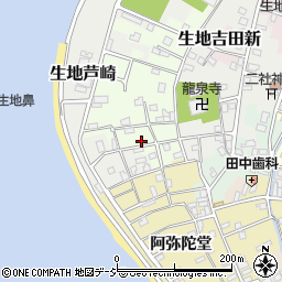 富山県黒部市生地吉田9629周辺の地図