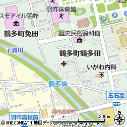 石川県羽咋市鶴多町鶴多田6-1周辺の地図