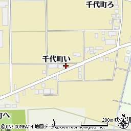 石川県羽咋市千代町い周辺の地図
