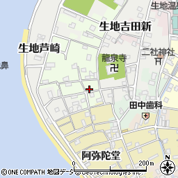 富山県黒部市生地吉田9625周辺の地図