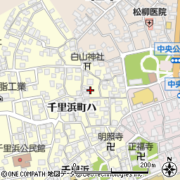 石川県羽咋市千里浜町ハ40-3周辺の地図