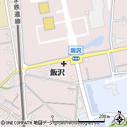 富山県黒部市飯沢1101周辺の地図