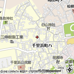 石川県羽咋市千里浜町ハ62周辺の地図