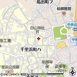 石川県羽咋市千里浜町ハ36周辺の地図