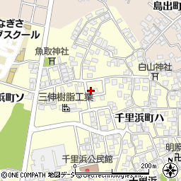 石川県羽咋市千里浜町ハ152-10周辺の地図