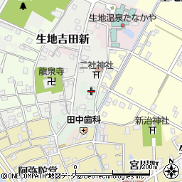 富山県黒部市生地経新4314周辺の地図