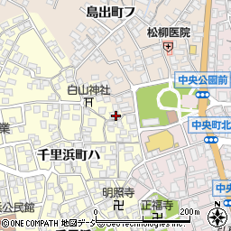 石川県羽咋市千里浜町ハ26-1周辺の地図