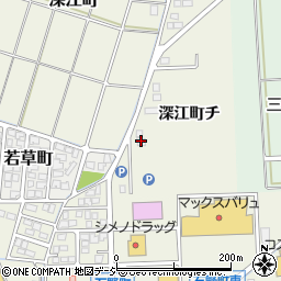 石川県羽咋市深江町チ周辺の地図