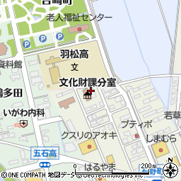 邑知潟土地改良区周辺の地図
