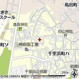 石川県羽咋市千里浜町ハ152-13周辺の地図