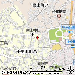 石川県羽咋市千里浜町ハ27周辺の地図