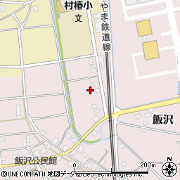 富山県黒部市飯沢999周辺の地図