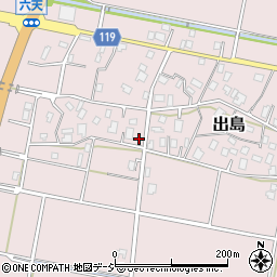 富山県黒部市出島737周辺の地図