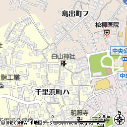 石川県羽咋市千里浜町ハ32周辺の地図