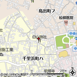 石川県羽咋市千里浜町ハ30周辺の地図