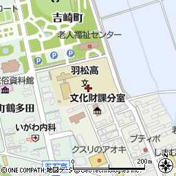 石川県羽咋市吉崎町ラ周辺の地図