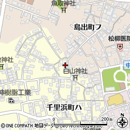 石川県羽咋市千里浜町ハ47周辺の地図